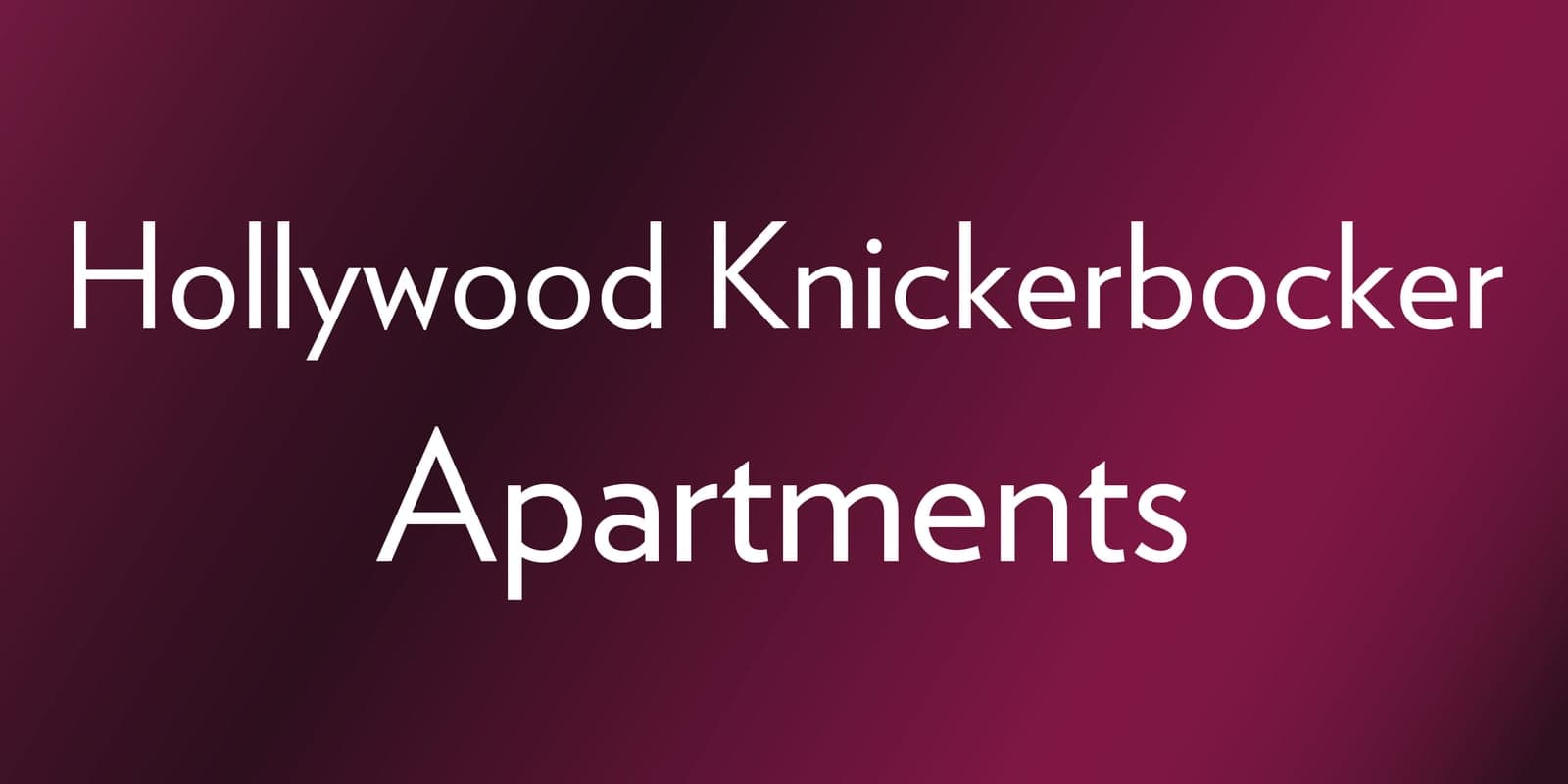 Hollywood Knickerbocker Apt photo 2